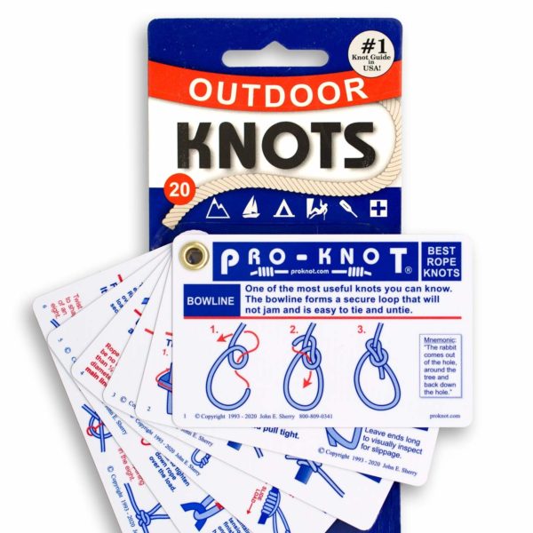 Pro-Knot Outdoor Knots – Waterproof Plastic Fan Pack