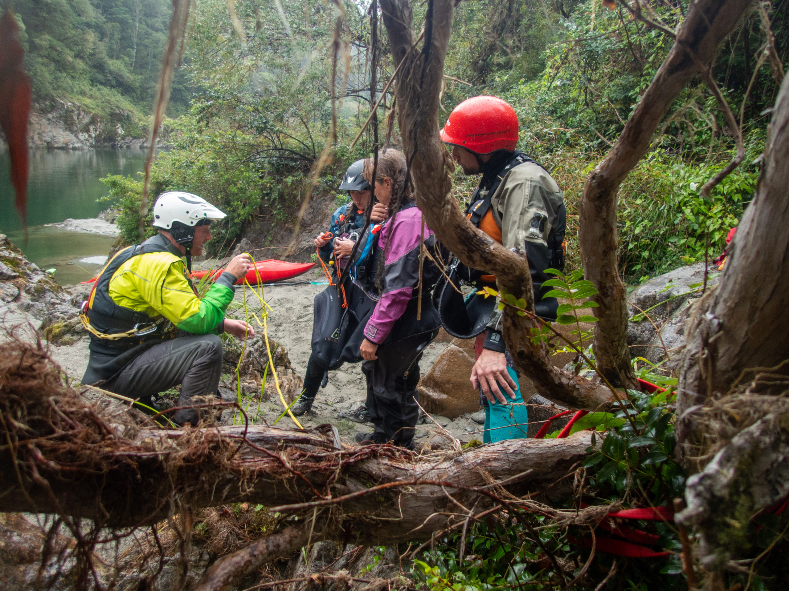 Instructor Training NZ Kayak School, Murchison, New Zealand