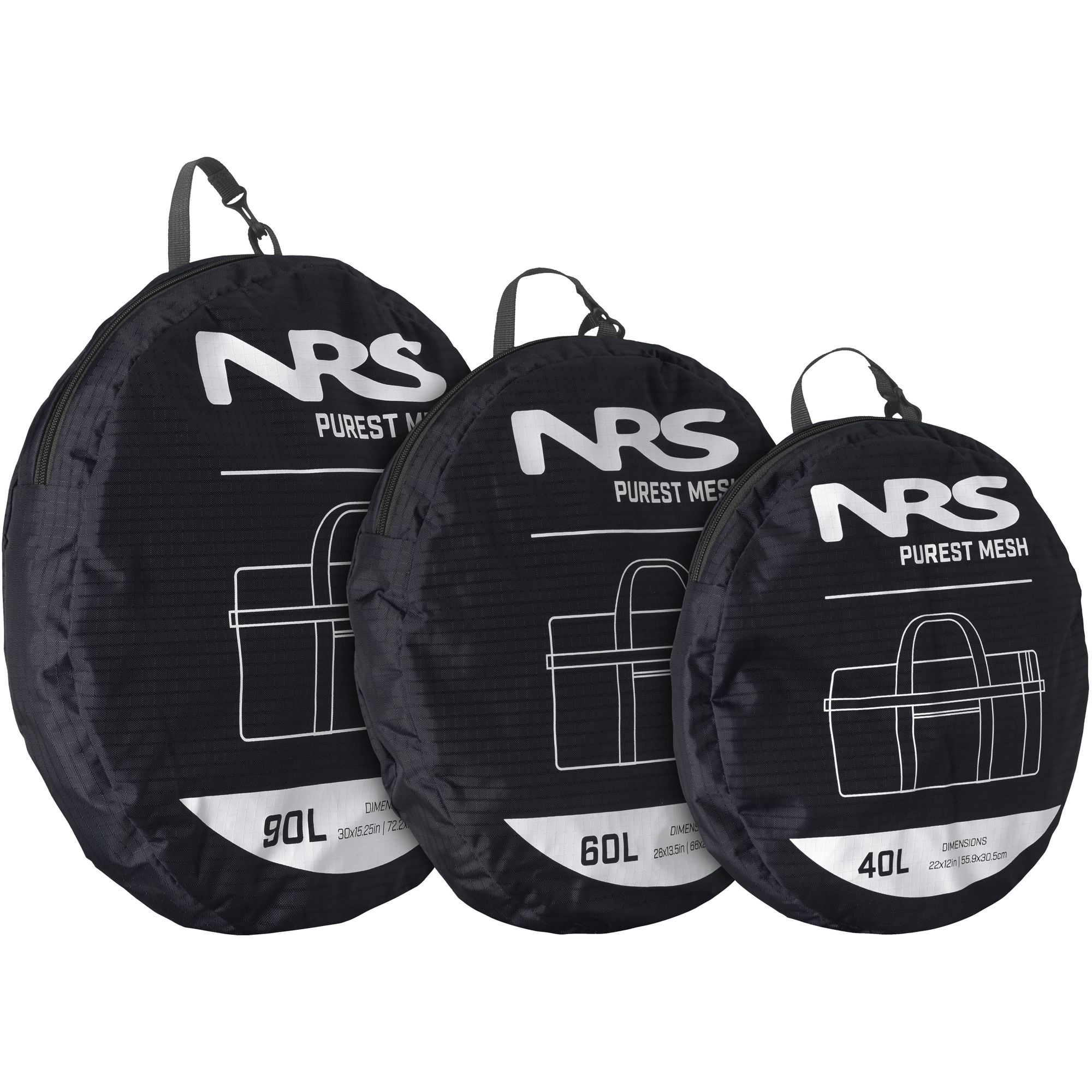 NRS Purest Mesh Duffel Bag 90L - Image 4