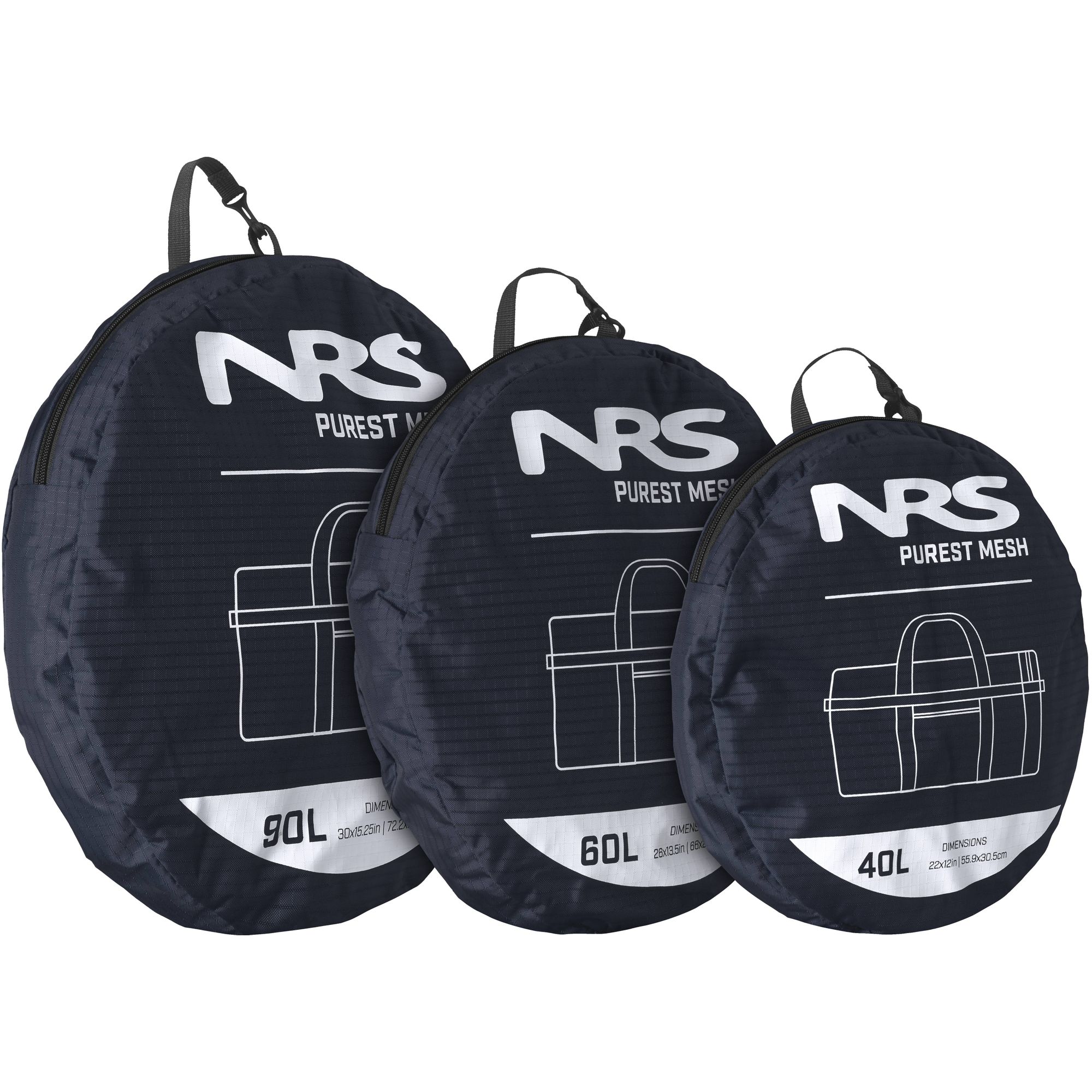 NRS Purest Mesh Duffel Bag 90L - Image 2